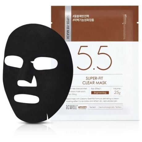 Acwell Тканевая маска Super-Fit Clear Mask, 25 г