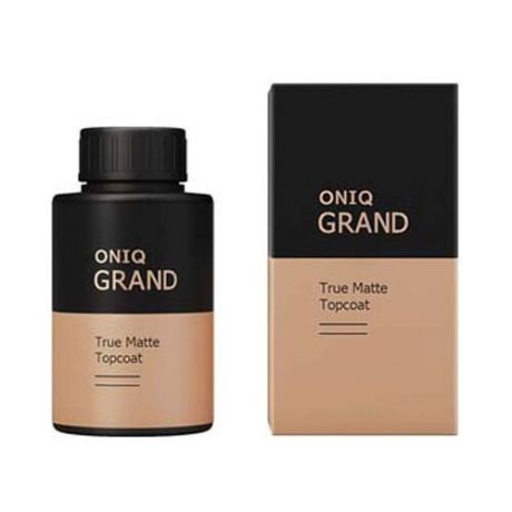 ONIQ Верхнее покрытие GRAND 908 True Matte Topcoat, прозрачный, 30 мл