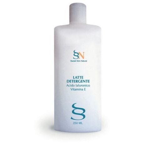 Sweet Skin System очищающее молочко с гиалуроновой кислотой Latte Detergente, 250 мл