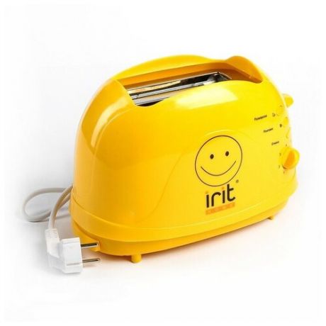 Тостер irit IR-5103, желтый