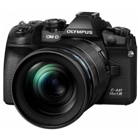 Фотоаппарат Olympus OM-D E-M1 Mark III Kit ED 12-100mm f/4 IS PRO, черный