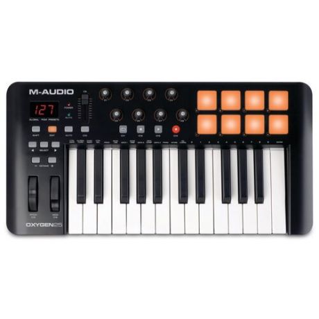 MIDI-клавиатура M-Audio Oxygen 25 MK IV черный