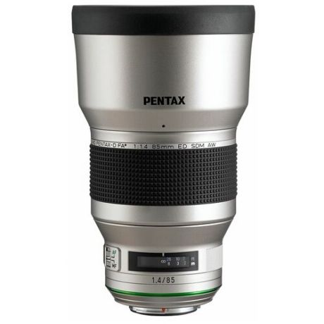 Объектив Pentax D FA* 85mm F1.4 ED SDM AW silver edition