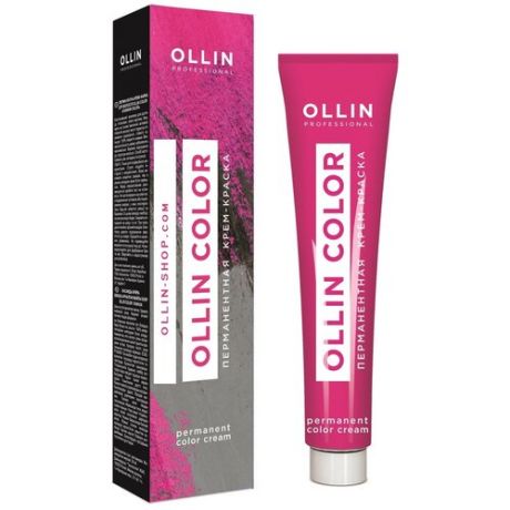 OLLIN Professional Color перманентная крем-краска для волос, 8/00 светло-русый глубокий, 100 мл
