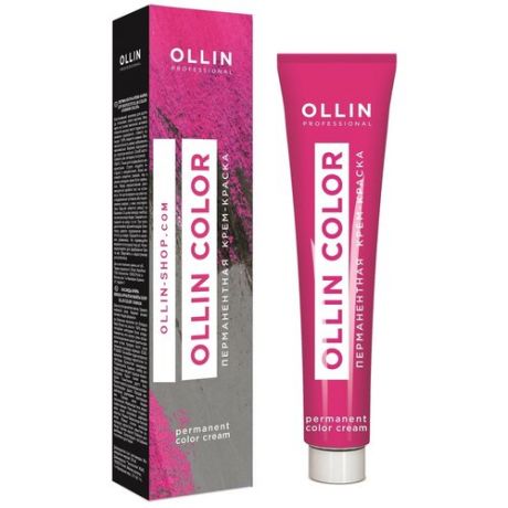 OLLIN Professional Color перманентная крем-краска для волос, 6/3 темно-русый золотистый, 100 мл