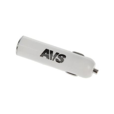 Автомобильное зарядное устройство AVS ST-04, белый