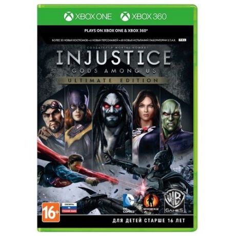 Игра для PlayStation 3 Injustice: Gods Among Us. Ultimate Edition, русские субтитры