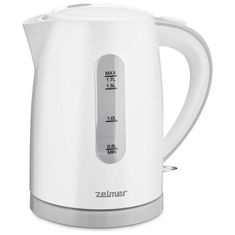 Чайник Zelmer ZCK7616, белый/серый