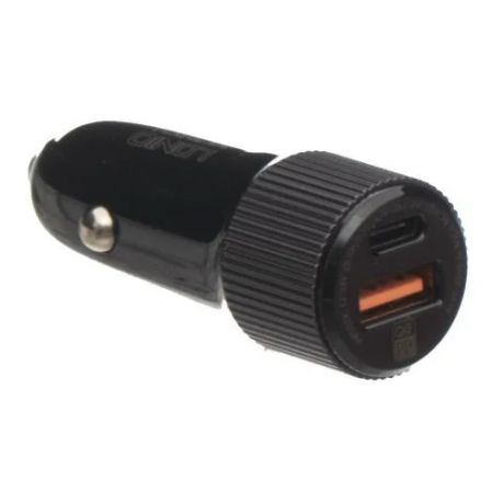 Автомобильное зарядное устройство LDNIO C510Q + Micro USB, черный