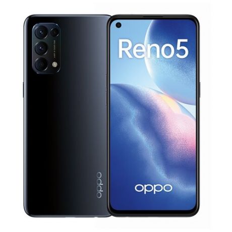Смартфон OPPO Reno 5 4G 8/128 ГБ, черный