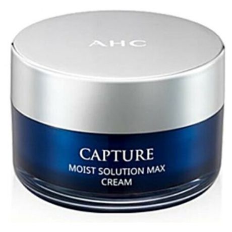 AHC Capture Moist Solution Max Cream Активно увлажняющий оживляющий крем для лица, 50 мл