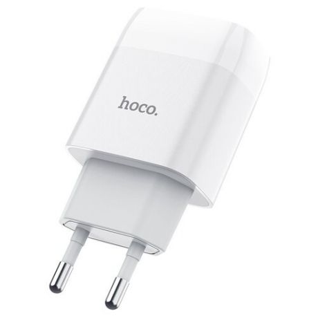 Сетевое зарядное устройство Hoco C73A Glorious, white