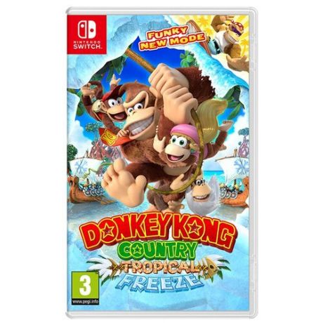 Игра для Nintendo Switch Donkey Kong Country: Tropical Freeze, английский язык