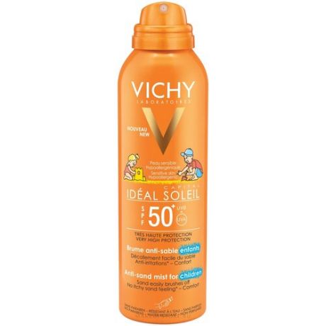 Vichy Capital Ideal Soleil солнцезащитный спрей-вуаль анти-песок для детей SPF 50+ 200 мл