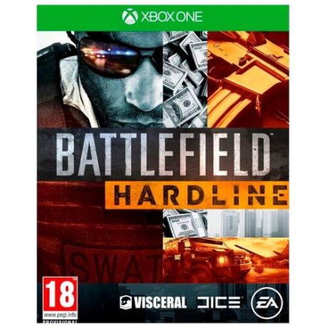 Игра для Xbox 360 Battlefield Hardline, полностью на русском языке
