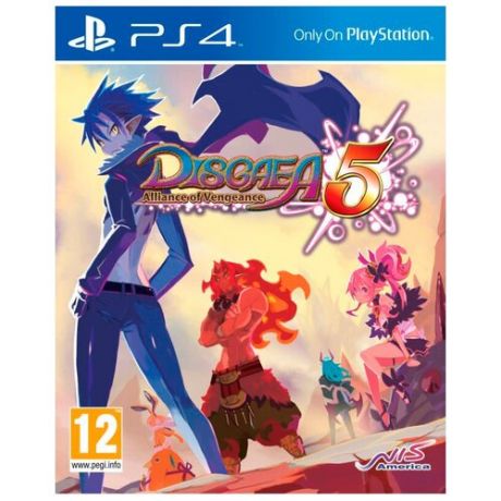 Игра для PlayStation 4 Disgaea 5: Alliance of Vengeance, английский язык