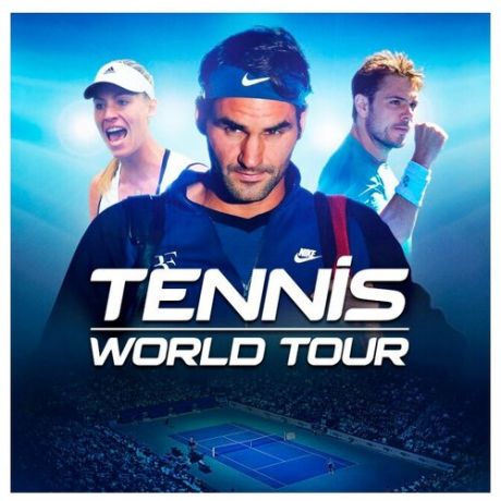 Игра для PlayStation 4 Tennis World Tour, русские субтитры