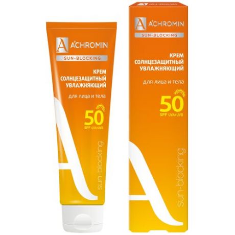 Achromin Крем солнцезащитный Экстра-защита для лица и тела SPF 50 100 мл