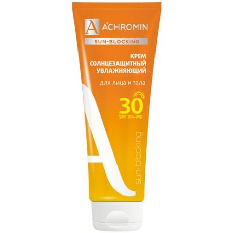 Achromin Крем солнцезащитный для лица и тела SPF 30 250 мл