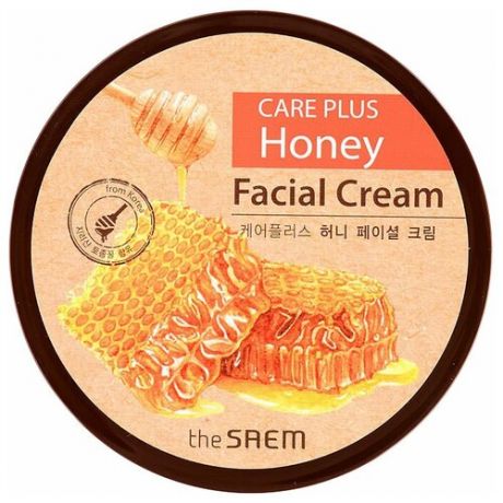 The Saem Care Plus Honey Facial Cream Крем для лица медовый, 200 мл