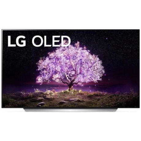 65" Телевизор LG OLED65C1RLA OLED, HDR (2021), ванильный белый