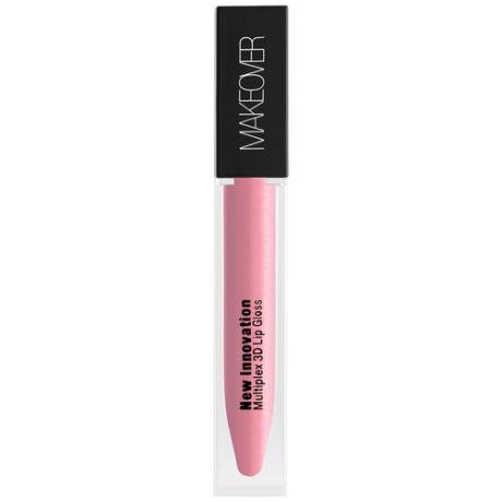 MAKEOVER Блеск для губ Multiplex 3D Lip Gloss, G0105 hude pinky peach