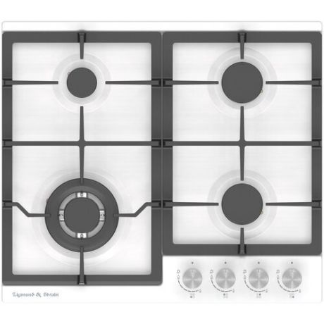 Газовая варочная панель Zigmund & Shtain G 14.6 W, белый