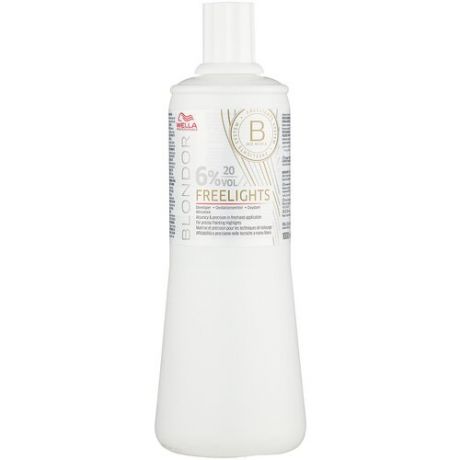 Wella Professionals Окислитель Blondor Freelights, 6%, 1000 мл