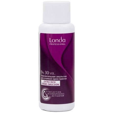 Londa Professional Londacolor Окислительная эмульсия для стойкой крем-краски Extra Rich Creme Emulsion, 9%, 60 мл