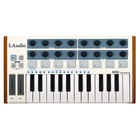 MIDI-клавиатура LAudio Worldemini белый