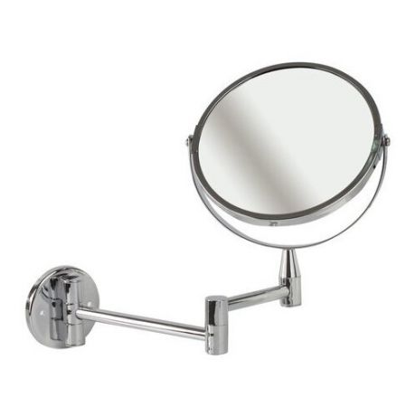 Зеркало косметическое настенное Brabix 604952 серебристый
