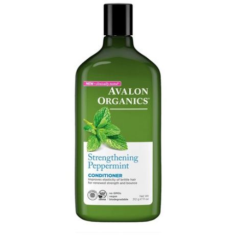Avalon Organics кондиционер Strengthening Peppermint, 325 мл, 312 г