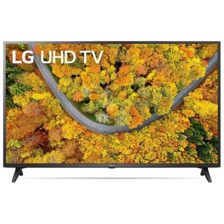 55" Телевизор LG 55UP75006LF LED, HDR (2021), черный