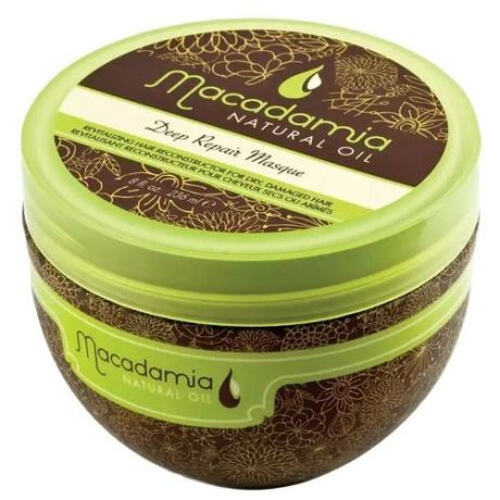 Macadamia Natural Oil Маска восстанавливающая интенсивного действия с маслом арганы и макадамии для волос, 30 мл