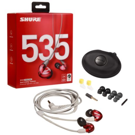 Наушники Shure SE535 Special Edition, red