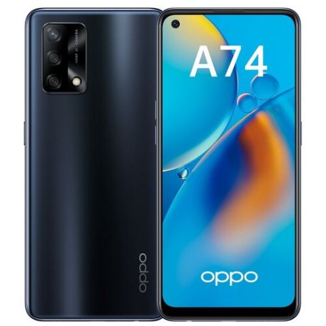 Смартфон OPPO A74 4/128 ГБ, черный