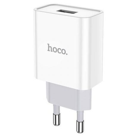 Сетевое зарядное устройство Hoco C81A Asombroso, white