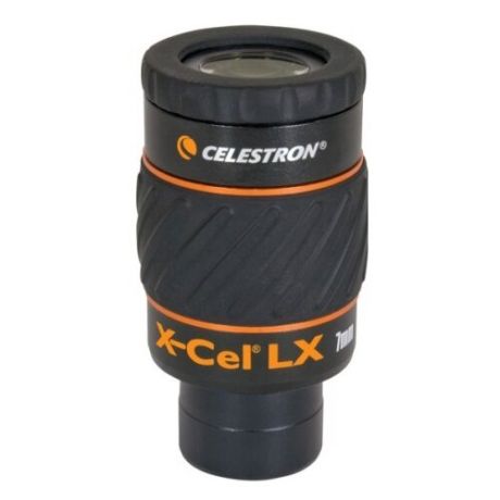 Окуляр Celestron X-Cel LX 7 мм, 1.25" 93422 черный