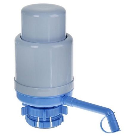 Помпа для воды LESOTO Standart, механическая, под бутыль от 11 до 19 л, голубая 1318000