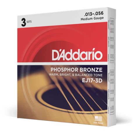 D ADDARIO EJ17 -3D Струны для акустической гитары