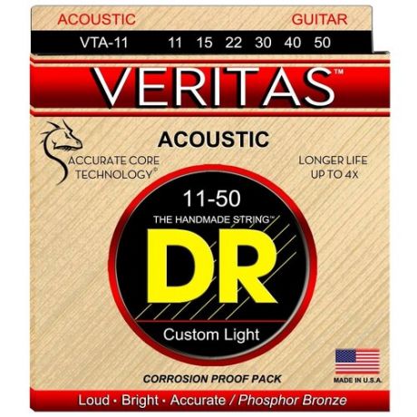 DR VTA 11 Струны для акустической гитары