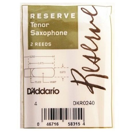 RICO DKR0240 Трости для саксофона