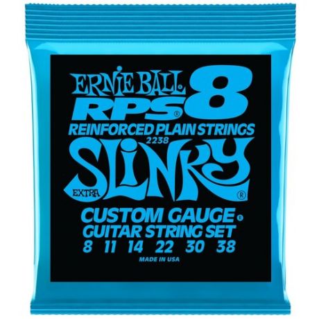ERNIE BALL 2238 RPS Nickel Wound Slinky Extra 8-38 Струны для электрогитары