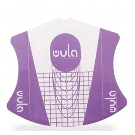 Формы для наращивания WULA пластиковые, многоразовые фиолетовый 300 шт.