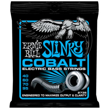 Ernie Ball 2735 Струны для бас-гитары Cobalt Bass Extra Slinky