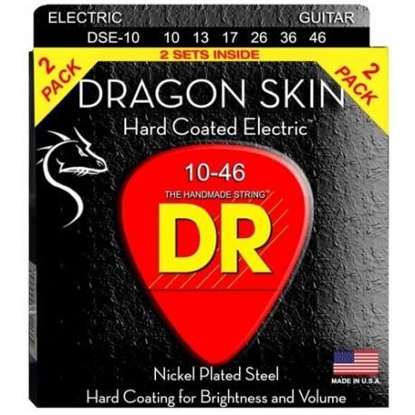 DR Strings DSE-2/10 DRAGON SKIN Струны для электрогитары