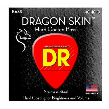 DR Strings DSB-40 DRAGON SKIN Струны для бас-гитары