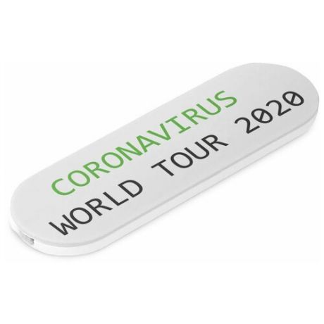Попсокет momostick обнулись "Coronavirus tour", белый