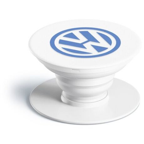 Попсокет "Volkswagen", белый