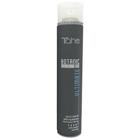 Tahe Botanic Styling Ultimate Anti-Humidity Hair Spray Fixing level 5 Ультра-сухой лак для укладки волос степень фиксации 5 400 мл.
